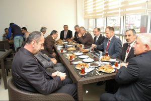 Bursa'da din g&ouml;revlileri kahvaltıda buluştu