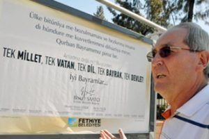 K&uuml;rt&ccedil;e bayram mesajı bakın hangi partiden?