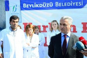 Beylikd&uuml;z&uuml;'nde kurban kesim tatbikatı