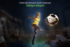 Bursa'da minik kramponlar sahaya iniyor