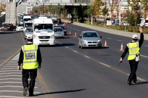 Bayram trafiğine havadan ve karadan denetim