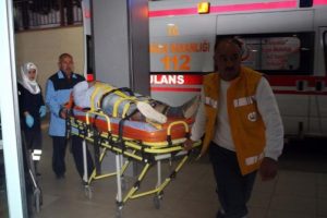 Adıyaman'da TIR devrildi: 1 yaralı