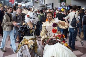 Binlerce &ccedil;izgi roman karakteri New York'ta buluştu
