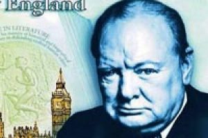 Churchill'li banknot Almanlar'ı üzecek