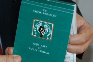 Yeşil kartlı sayısı bin 272 kişi azaldı