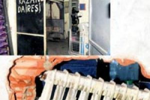 Yan duvarı delerek 4 kilo altın &ccedil;aldılar