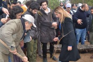 ODT&Uuml; &ouml;ğrencilerinden fidan dikme eylemi