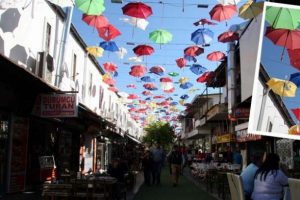 Şemsiyeli Sokak'a fırtına zararı