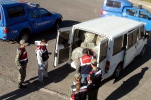460 kilo esrar ele ge&ccedil;irildi