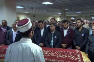 Emekli albay son yolculuğuna uğurlandı