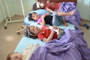 Esad'ın ablukası &ccedil;ocukları perişan etti
