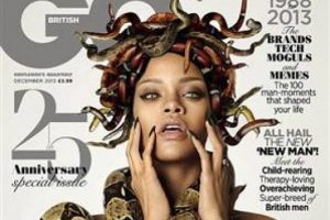 Rihanna Medusa oldu