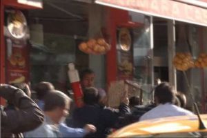 Park kavgası işyeri baskınıyla son buldu