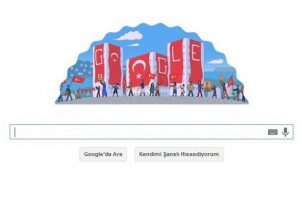 Google'dan 29 Ekim Cumhuriyet Bayramı'na &ouml;zel Doodle