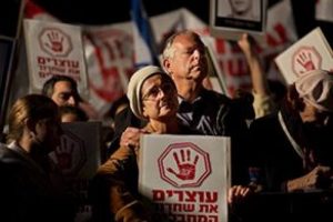 Filistinli mahkumların serbest bırakılmasına protesto