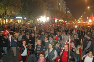FSM Bulvarı'nda Cumhuriyet coşkusu