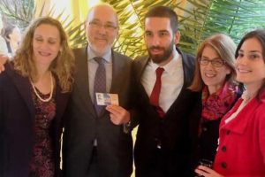 Arda Turan Cumhuriyet resepsiyonunda