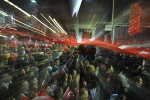 Kırklareli'de Cumhuriyet Bayramı y&uuml;r&uuml;y&uuml;ş&uuml;