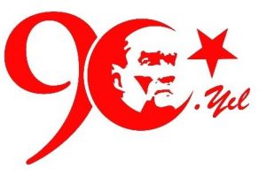 Trabzonlu gen&ccedil;ten  29 Ekim logosu jesti