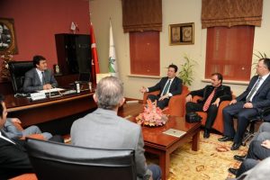 RUMELİFED Y&ouml;neticileri D&uuml;ndar'ı Ziyaret Etti