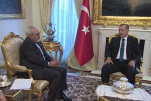 Erdoğan, İran Dışişleri Bakan ile g&ouml;r&uuml;şt&uuml;
