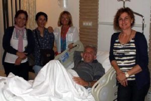 Fıtık oldu, yarışı bırakmadı