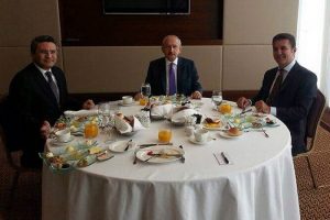 Kılı&ccedil;daroğlu ile Sarıg&uuml;l Ankara'da buluştu
