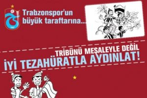 Trabzonspor'dan taraftara &ccedil;ağrı