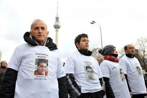 Berlin'de ırk&ccedil;ılığa karşı y&uuml;r&uuml;y&uuml;ş d&uuml;zenlendi