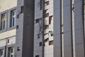 Adliyeye molotoflu saldırı
