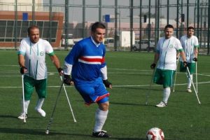 Ampute futbolda İzmir B&uuml;y&uuml;kşehir şov yaptı