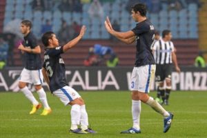 Udınese Inter'e boyun eğdi:0-3