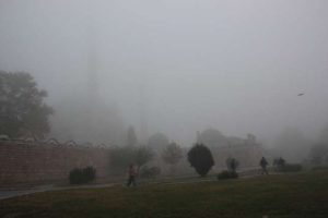 Trakya'da yoğun sis