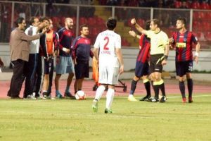 Mersin İdmanyurdu'nda hakeme tepki!