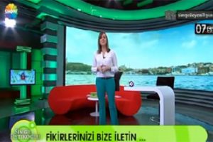 Simge Fıstıkoğlu'na yastık şoku