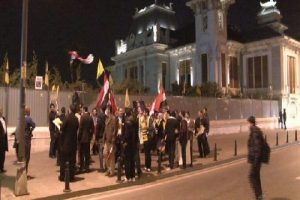 İstanbul'da Mursi'ye destek eylemi