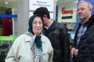 Pazarda kapka&ccedil; şoku
