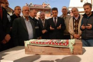 Berk bebek toprağa verildi