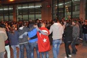 Ankara'da asker uğurlama izdihamı