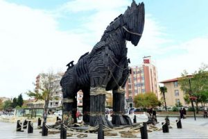 Troia Atı bakıma alındı