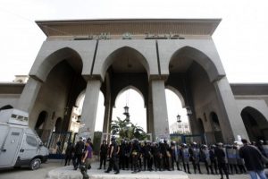 Ezher &Uuml;niversitesi'nde protestolar