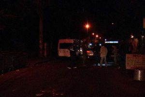 Polis aracına bombalı saldırı