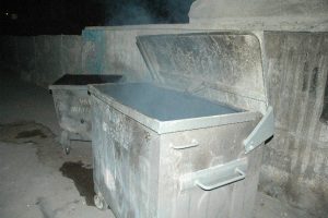 Okul bah&ccedil;esinde patlama