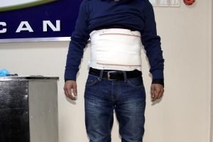 &Uuml;zerinden 2.5 kilo eroin &ccedil;ıktı