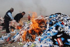 23 bin ka&ccedil;ak sigara ele ge&ccedil;irildi