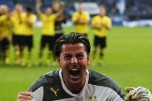 Weidenfeller'in haklı sevinci!