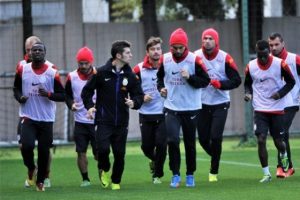 Galatasaray'da derbi mesaisi