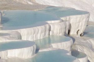 Pamukkale'ye 1 milyon 600 bin turist