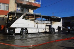 Otobus Saniyeler Icinde Kul Oldu Bursada Bugun Bursa Bursa Haber Bursa Haberi Bursa Haberleri Bursa