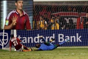 'Rabia' işareti yapan futbolcunun başı belada